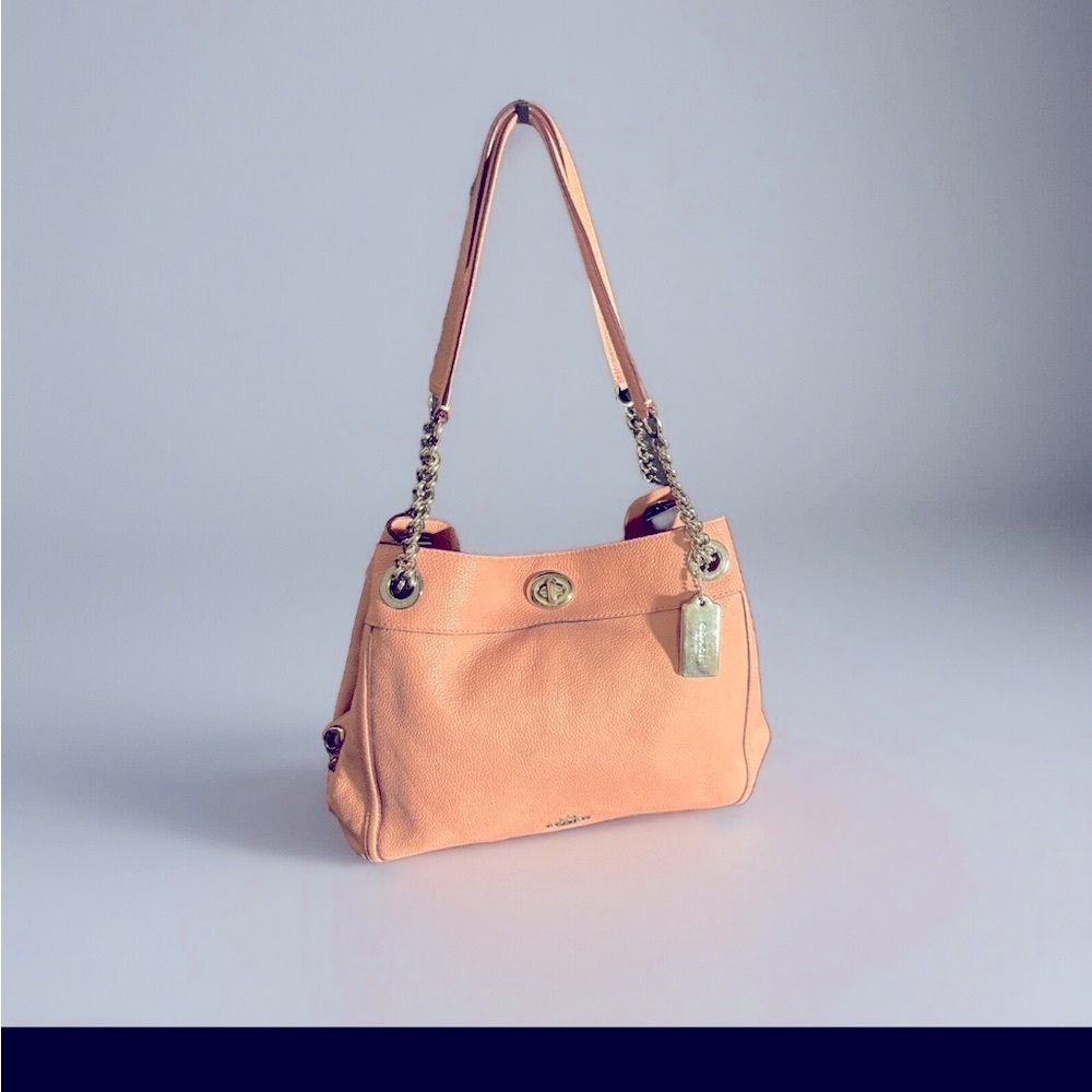 Coach F36855 Turnlock Edie Shoulder Bag